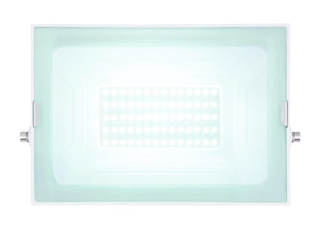 Leroymerlin Faro da esterno con sensore di movimento Helga in alluminio bianco LED 45W Outlet