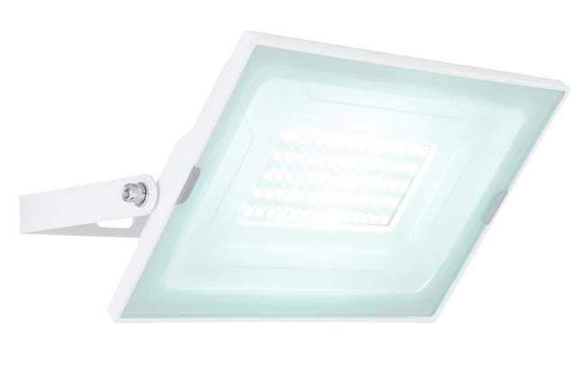 Leroymerlin Faro da esterno con sensore di movimento Helga in alluminio bianco LED 45W Outlet
