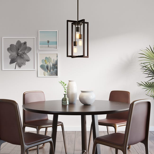 Leroymerlin Lampadario LED industriale Yale bronzo 350 lumen ARTIKA Offerte