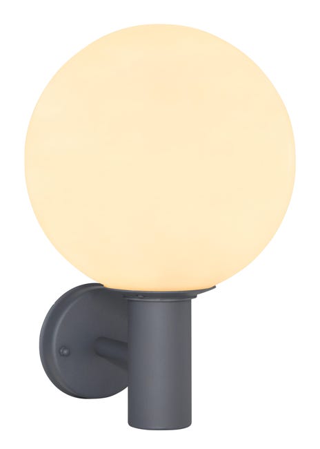 Leroymerlin Applique industriale da esterno Sfera nero GLOBO IP44 Vendita Calda