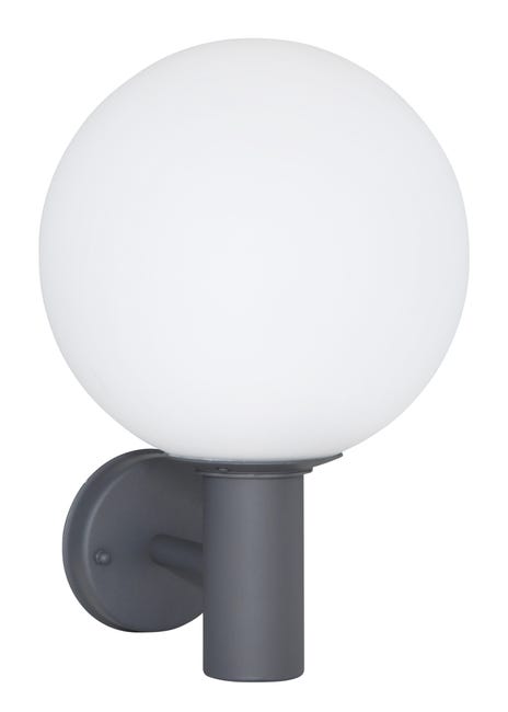 Leroymerlin Applique industriale da esterno Sfera nero GLOBO IP44 Vendita Calda