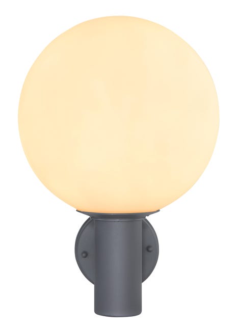 Leroymerlin Applique industriale da esterno Sfera nero GLOBO IP44 Vendita Calda