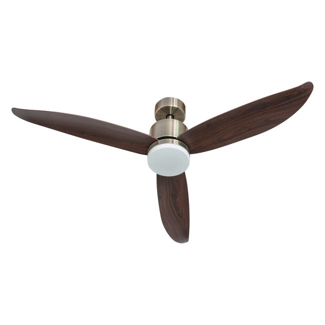 Leroymerlin Ventilatore da soffitto CIES PLUS marrone Ø 132 cm dimmerabile ARTE CONFORT IP20 Negozio online di fabbrica