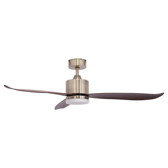 Leroymerlin Ventilatore da soffitto CIES PLUS marrone Ø 132 cm dimmerabile ARTE CONFORT IP20 Negozio online di fabbrica