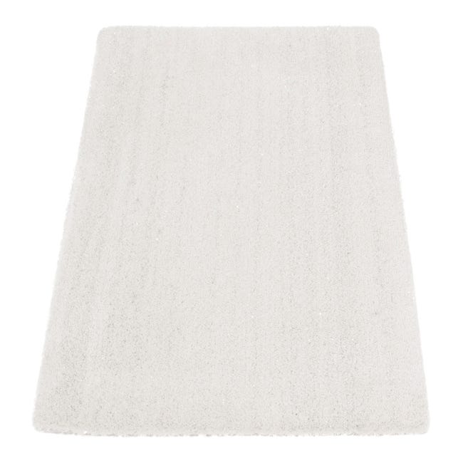 Leroymerlin Tappeto tapp. Twinkle white natale antiscivolo bianco L 170 x L 120 cm Offerta natalizia