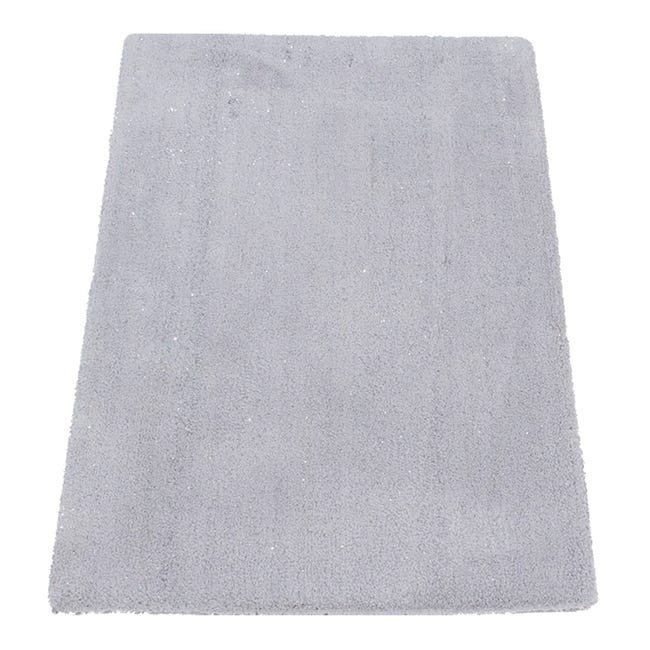 Leroymerlin Tappeto tapp. Twinkle silver antiscivolo argento L 220 x L 150 cm Offerta Pasqua