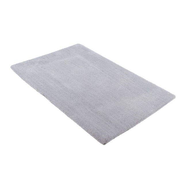 Leroymerlin Tappeto tapp. Twinkle silver antiscivolo argento L 220 x L 150 cm Offerta Pasqua