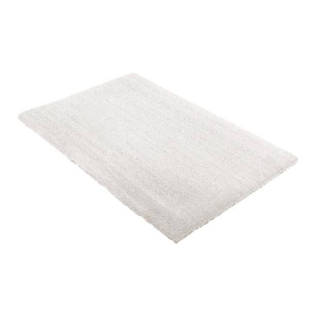 Leroymerlin Tappeto tapp. Twinkle white natale antiscivolo bianco L 120 x L 60 cm Smaltimento dello stoccaggio