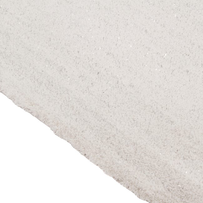 Leroymerlin Tappeto tapp. Twinkle white natale antiscivolo bianco L 120 x L 60 cm Smaltimento dello stoccaggio
