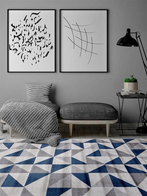 Leroymerlin Tappeto Casa geometrico beige L 230 x L 160 cm Offerte speciali