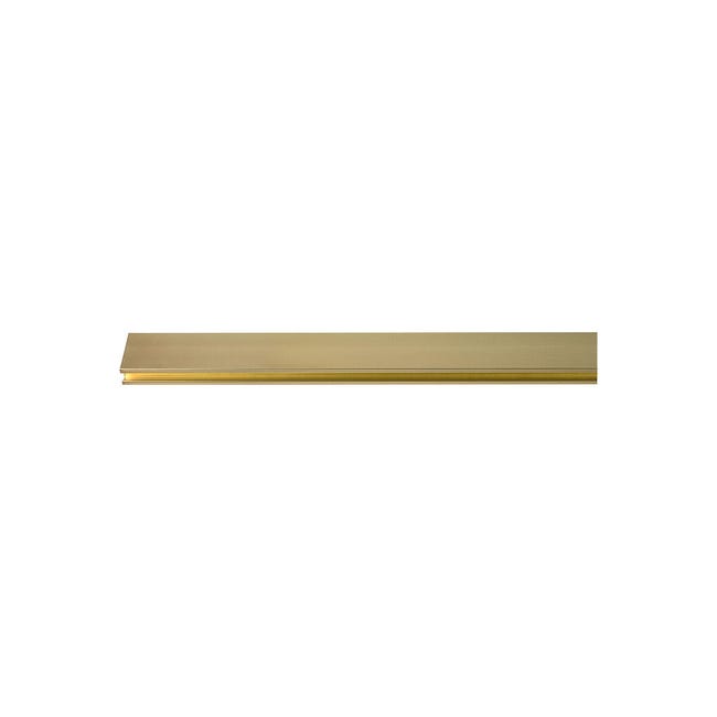 Leroymerlin Kit per binario tenda per onda semplice futura senza corda oro in alluminio 200 cm Enormi risparmi