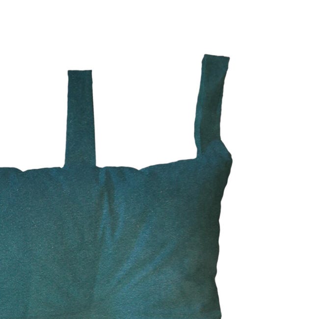 Leroymerlin Cuscino testata letto Viki petrolio 45 x 70 cm Offerta settimanale