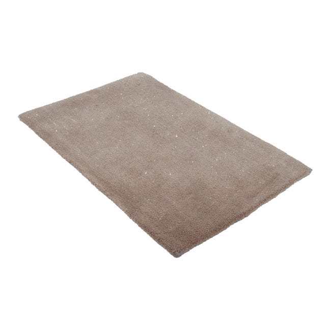 Leroymerlin Tappeto Twinkle natale antiscivolo beige L 220 x L 150 cm Ritorno libero
