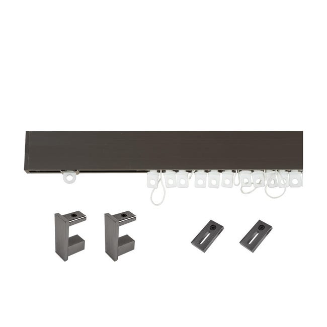 Leroymerlin Kit per binario tenda per onda semplice futura senza corda gun in alluminio 200 cm ACQUISTA ORA