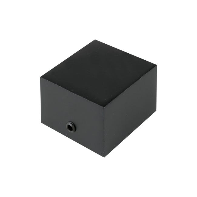 Leroymerlin Kit per binario tenda per onda semplice square senza corda nero in alluminio 200 cm Fino al 50% di sconto