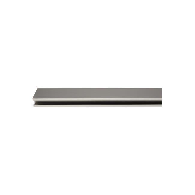Leroymerlin Kit per binario tenda per onda semplice futura senza corda nickel in alluminio 160 cm Fino al 65% di sconto