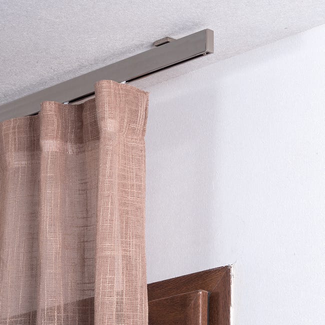 Leroymerlin Kit per binario tenda per onda semplice futura senza corda cromo in alluminio 200 cm Discount Store per i nuovi prodotti