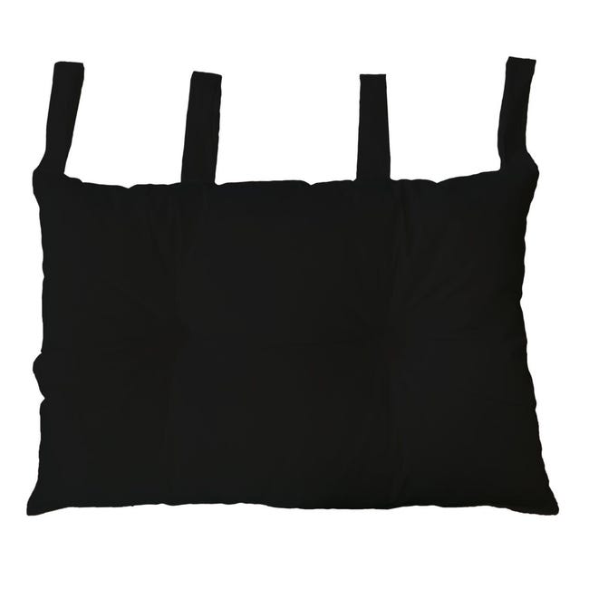 Leroymerlin Cuscino testata letto Panama nero 45 x 70 cm Enormi sconti