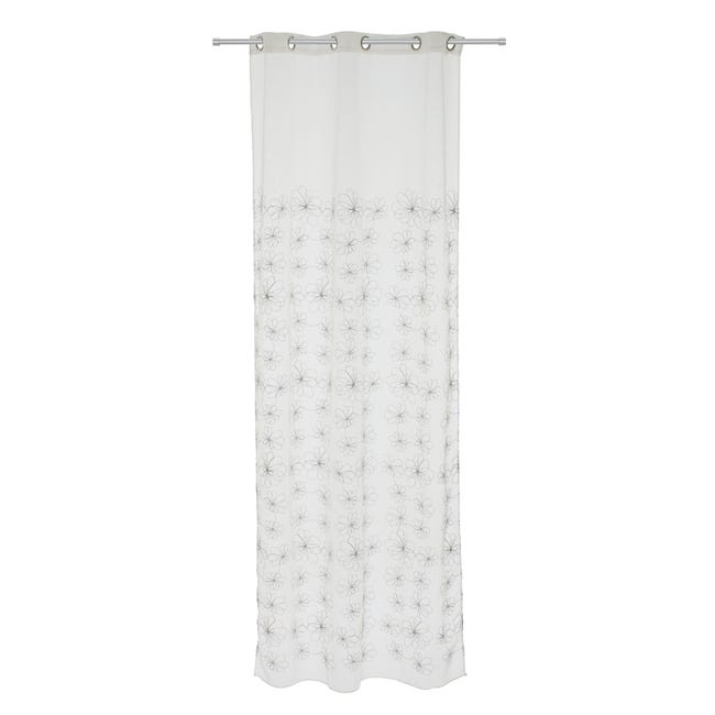 Leroymerlin Tenda Caterina bianco occhiello 140x290 cm 50% di sconto con spedizione gratuita