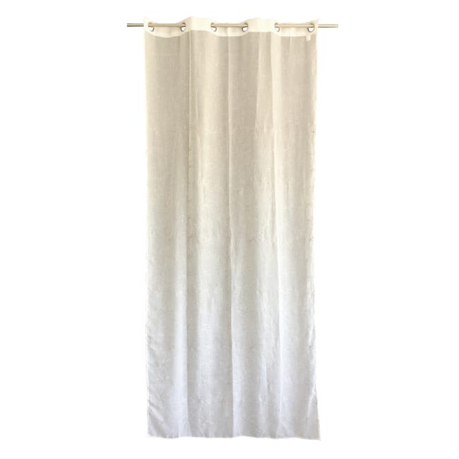 Leroymerlin Tenda Caterina bianco occhiello 140x290 cm 50% di sconto con spedizione gratuita