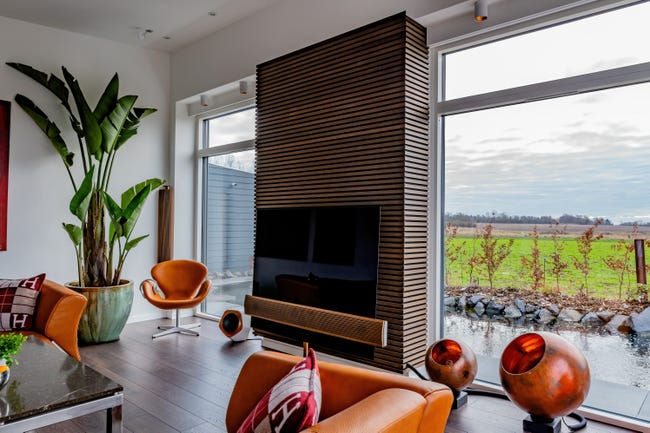 Leroymerlin Pannello decorativo fonoassorbente Superior FIBROTECH Rovere fumé L 244 x L 60 cm Sp 22 mm Italia