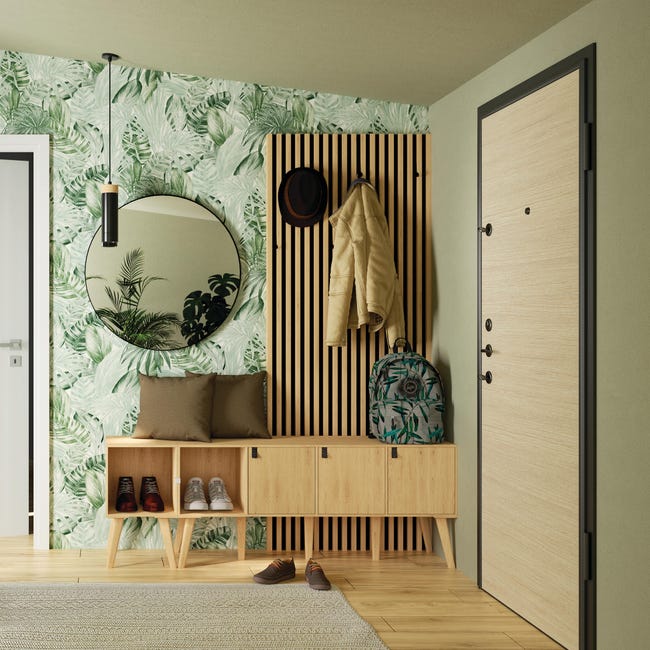 Leroymerlin Pannello decorativo fonoassorbente Superior FIBROTECH Rovere chiaro L 244 x L 60 cm Sp 22 mm