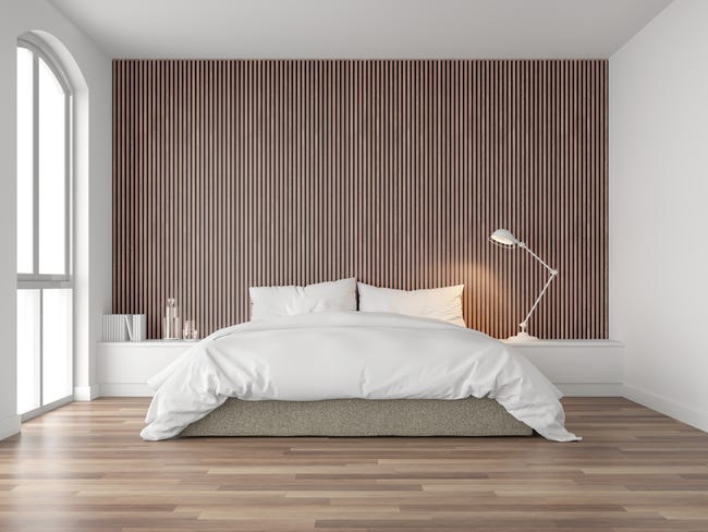 Leroymerlin Pannello decorativo fonoassorbente Superior FIBROTECH Rovere chiaro L 244 x L 60 cm Sp 22 mm In Linea
