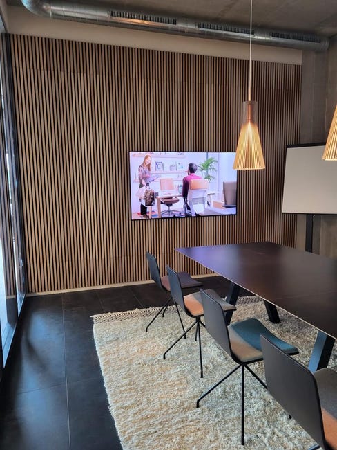 Leroymerlin Pannello decorativo fonoassorbente Superior FIBROTECH Rovere chiaro L 244 x L 60 cm Sp 22 mm In Linea