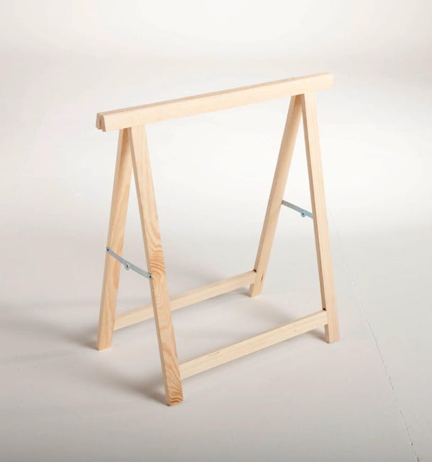 Leroymerlin Cavalletto pino Standard L 73.5 x P 73.5 x H 74 cm legno naturale Negozi Online