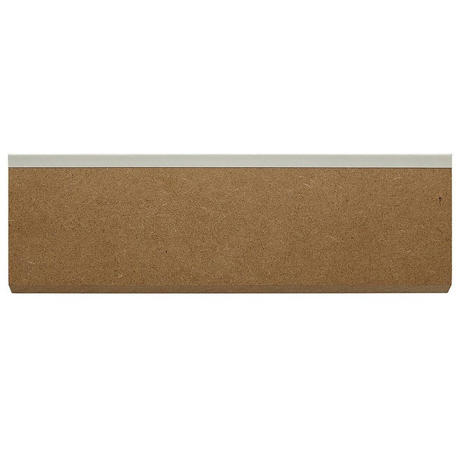 Leroymerlin Battiscopa Classic in mdf bianco Sp 10 mm x H 6.5 x L 220 cm 10 pezzi / 22 m Consegna Veloce