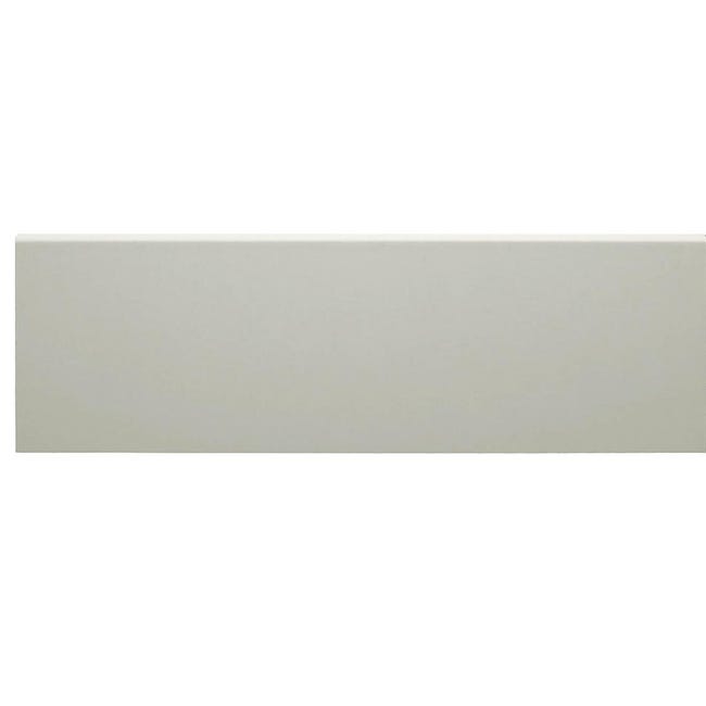 Leroymerlin Battiscopa Classic in mdf bianco Sp 10 mm x H 6.5 x L 220 cm 10 pezzi / 22 m Consegna Veloce