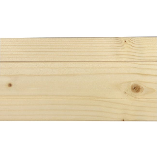 Leroymerlin Coprifilo per porta da interno Mostrina 80x10 abete massello in legno colore naturale P 10 x H 80 x L 2250 mm 5 pezzi Convenienza