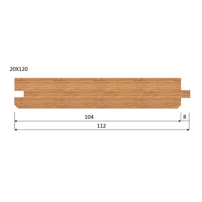 Leroymerlin Listone legno grezzo abete H 12 x L 200 cm Sp 20 mm In Saldo