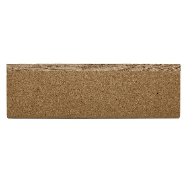 Leroymerlin Battiscopa Classic Young in mdf rovere Sp 10 mm x H 6.5 x L 220 cm / 2.2 m Nuova