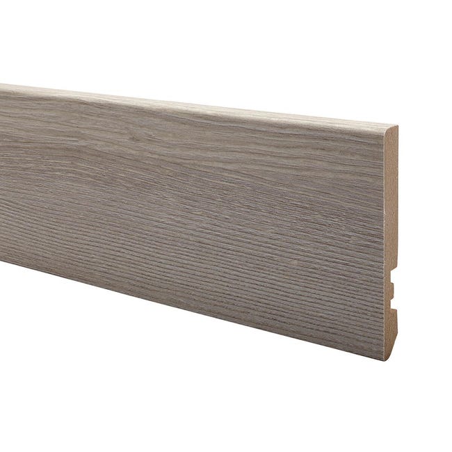 Leroymerlin Battiscopa Classic Resort in mdf marrone Sp 10 mm x H 8 x L 220 cm / 2.2 m Prezzo di fabbrica