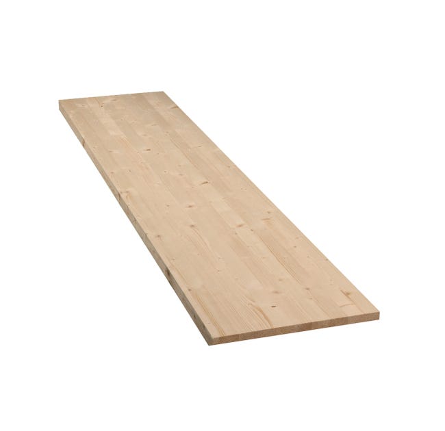 Leroymerlin Tavola lamellare in legno di abete 1° scelta L 30 x 150 cm x Sp 18 mm Vendite stagionali