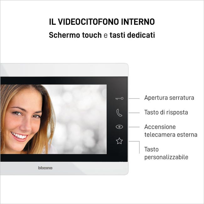 Leroymerlin Videocitofono con filo BTICINO 2 fili Offerta San Valentino