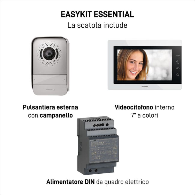 Leroymerlin Videocitofono con filo BTICINO 2 fili Offerta San Valentino