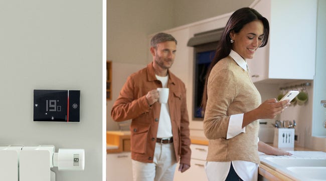 Leroymerlin Termostato intelligente e connesso BTICINO Cronotermostato WiFi nero Offerte esclusive