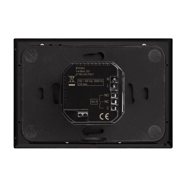 Leroymerlin Termostato intelligente e connesso BTICINO Cronotermostato WiFi nero Offerte esclusive