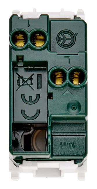 Leroymerlin Interruttore unipolare Interruttore 1P 10AX bianco Plana VIMAR bianco Lightning offer