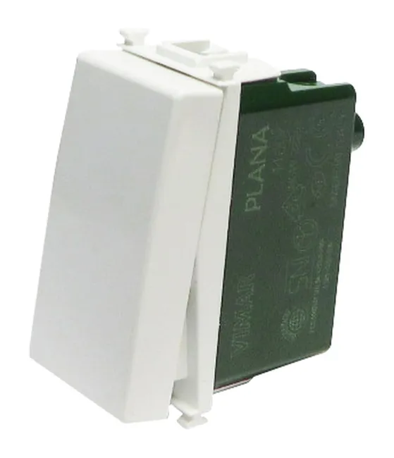 Leroymerlin Deviatore Deviatore 1P 10AX bianco Plana VIMAR bianco Offerte speciali