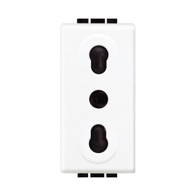 Leroymerlin Presa di alimentazione Living light BTICINO 16 A colore bianco ACQUISTA ORA