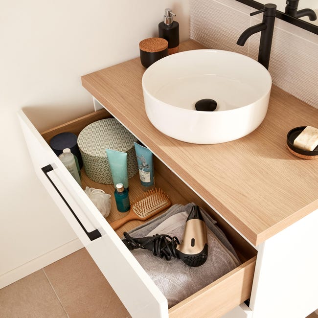 Leroymerlin Piletta per lavabo click-clack EQUATION in ottone cromato attacco 1 1/4" foro Ø 40 mm con troppopieno Offerta speciale della fabbrica
