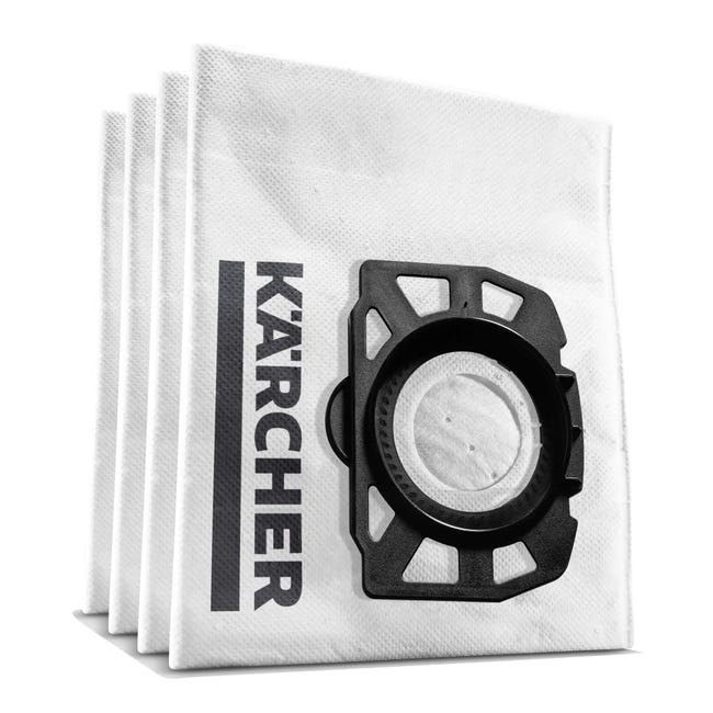 Leroymerlin Sacchetto di aspirazione KARCHER FILTRO IN VELLO poliestere 19 L per wd 2 wd 3 e se 4 pezzi 2025