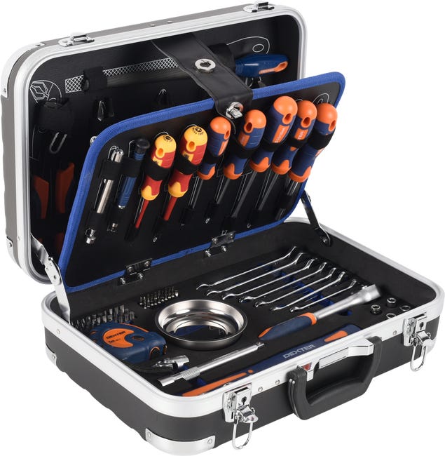 Leroymerlin Kit di utensili assortiti DEXTER 79940161 141 pezzi Novità