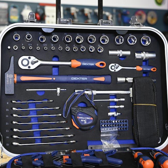 Leroymerlin Kit di utensili assortiti DEXTER 79940161 141 pezzi Novità