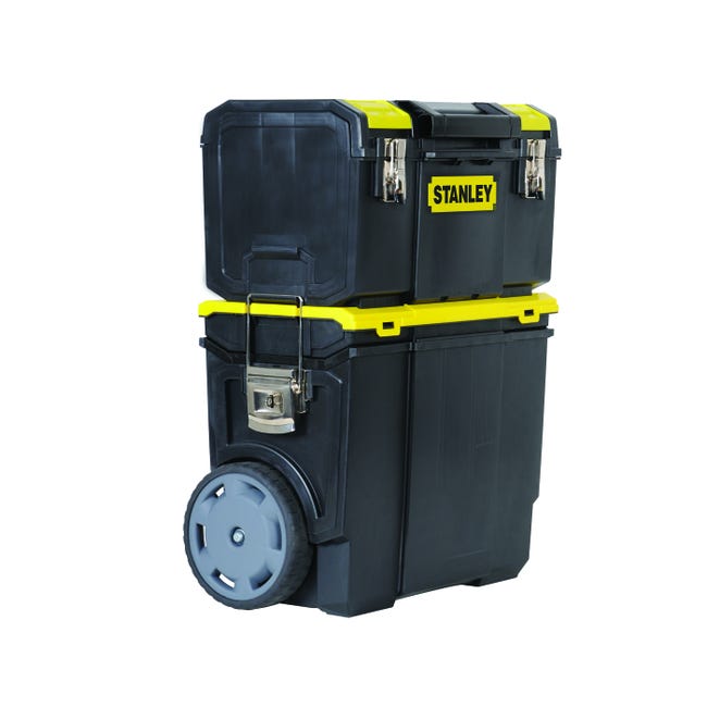 Leroymerlin Baule porta utensili STANLEY Workcenter 3 in 1 43 L in polipropilene L28.4 X H63 X P28.4 cm Saldi