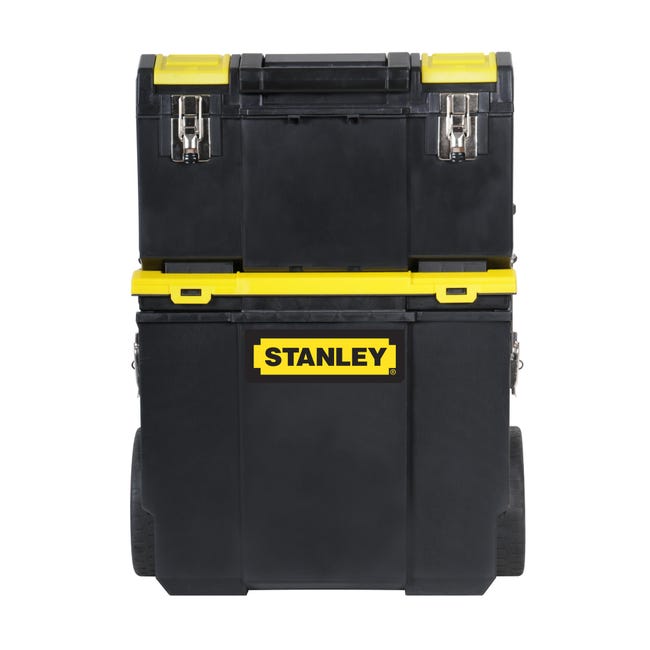 Leroymerlin Baule porta utensili STANLEY Workcenter 3 in 1 43 L in polipropilene L28.4 X H63 X P28.4 cm Saldi