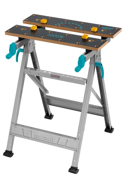 Leroymerlin Banco da lavoro pieghevole WOLFCRAFT 64.5 x 45.0 x 80.0 cm 180.0 kg Offerte